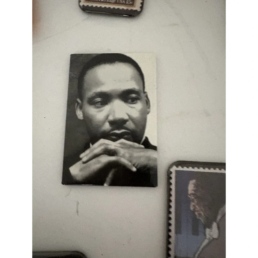Huge Lot Of Vintage African American History Refrigerator Magnets See Photos